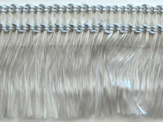 Kranzband-Franse silber