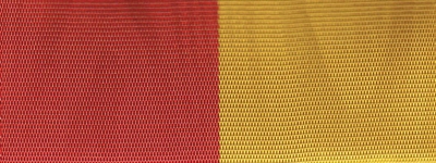 Moiré Nationalband Spanien - Rot-Gelb