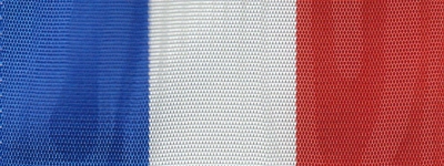 Moiré Nationalband Frankreich / Niederlande - Blau-Weiß-Rot