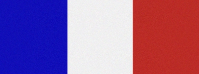 Computer-Nationalband Frankreich / Niederlande - Blau-Weiß-Rot