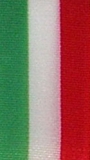 Nationalband Italien - Grün-Weiß-Rot