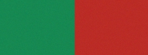 Computer-Nationalband / Vereinsband Grün-Rot