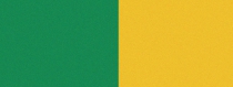 Computer-Nationalband / Vereinsband Grün-Gelb